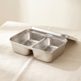 Boite à goûter inox 600ml sans plastique