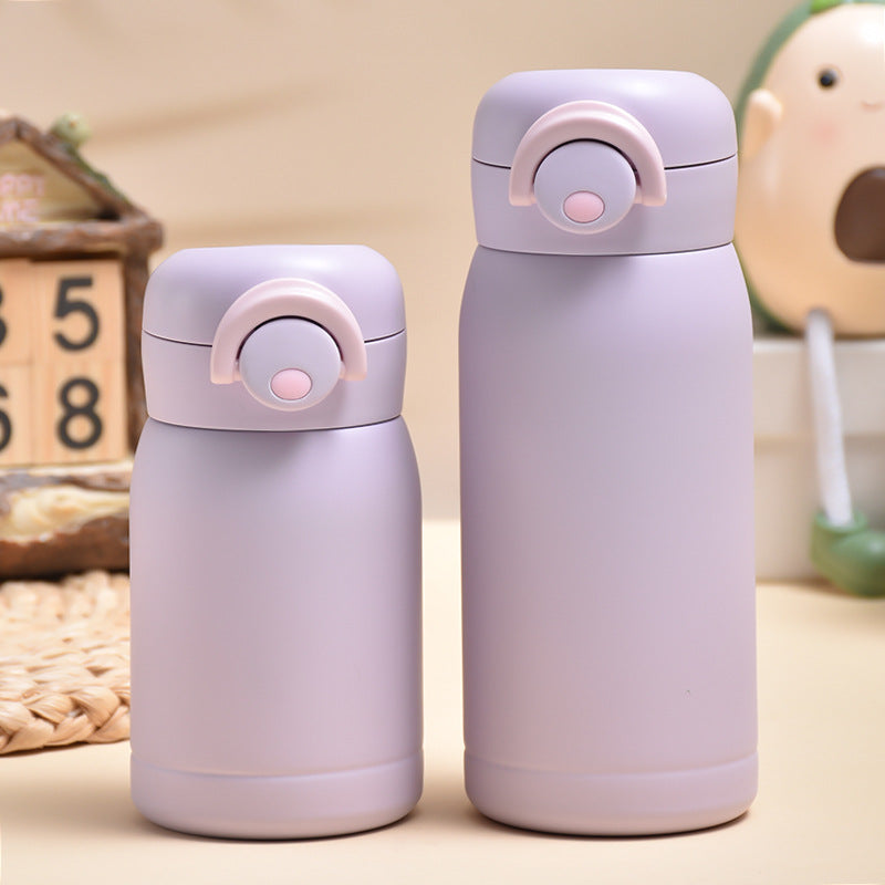 Gourde Inox Enfant 350ml — Couvercle Clapet