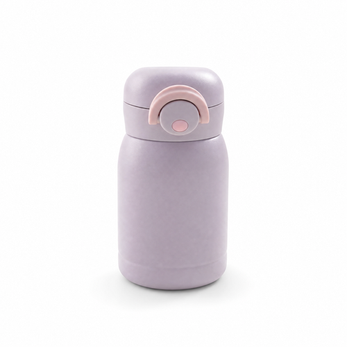 Gourde Inox Enfant 350ml Sans BPA — Couvercle Clapet Légère | SunBreeze
