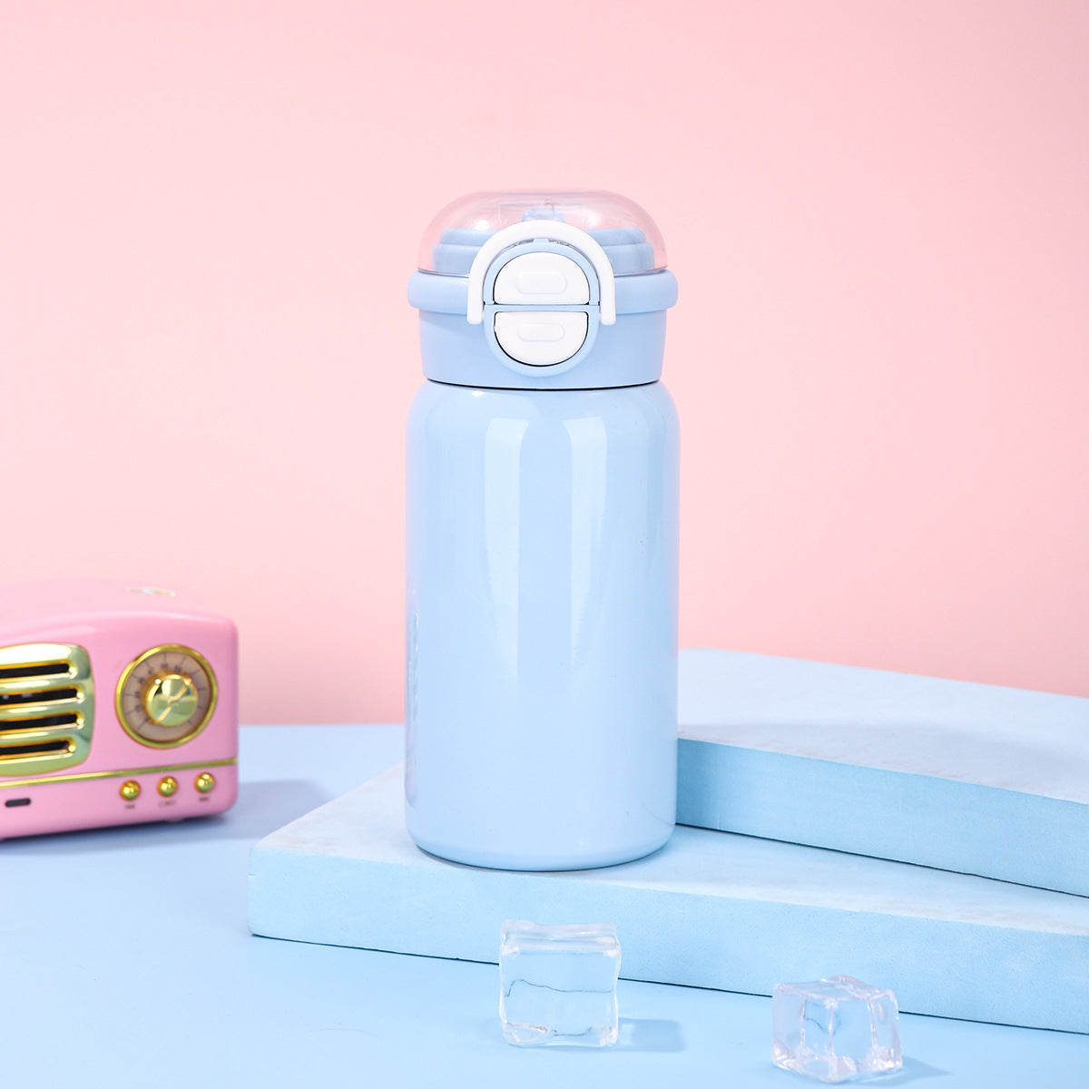 Gourde Inox Enfant 500ml — Couvercle Clapet