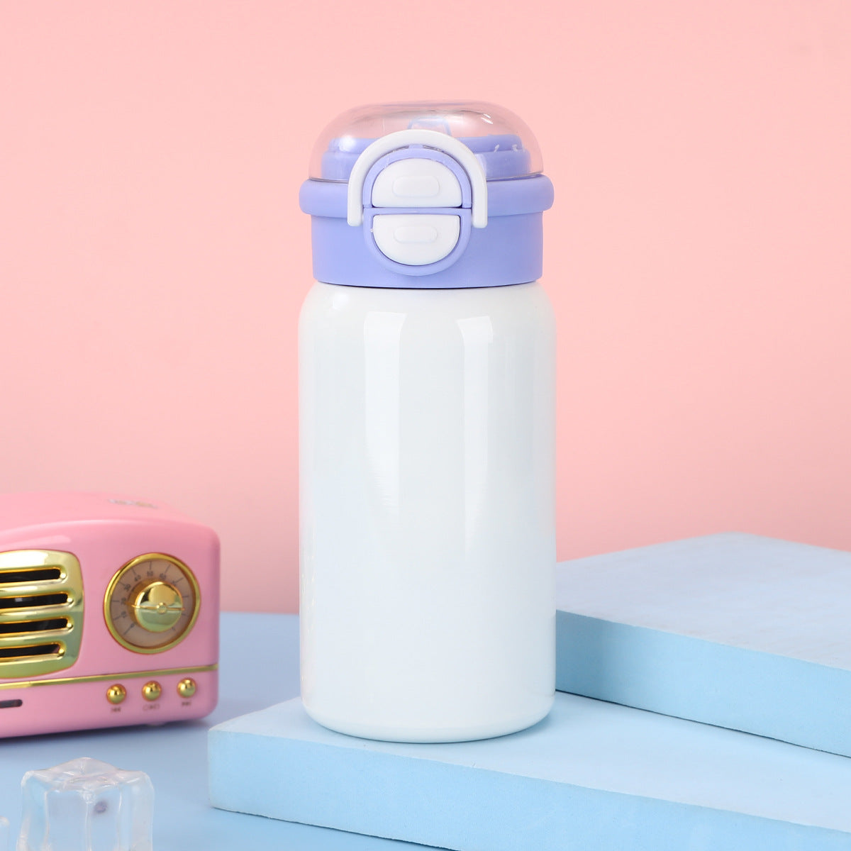Gourde Inox Enfant 500ml — Couvercle Clapet