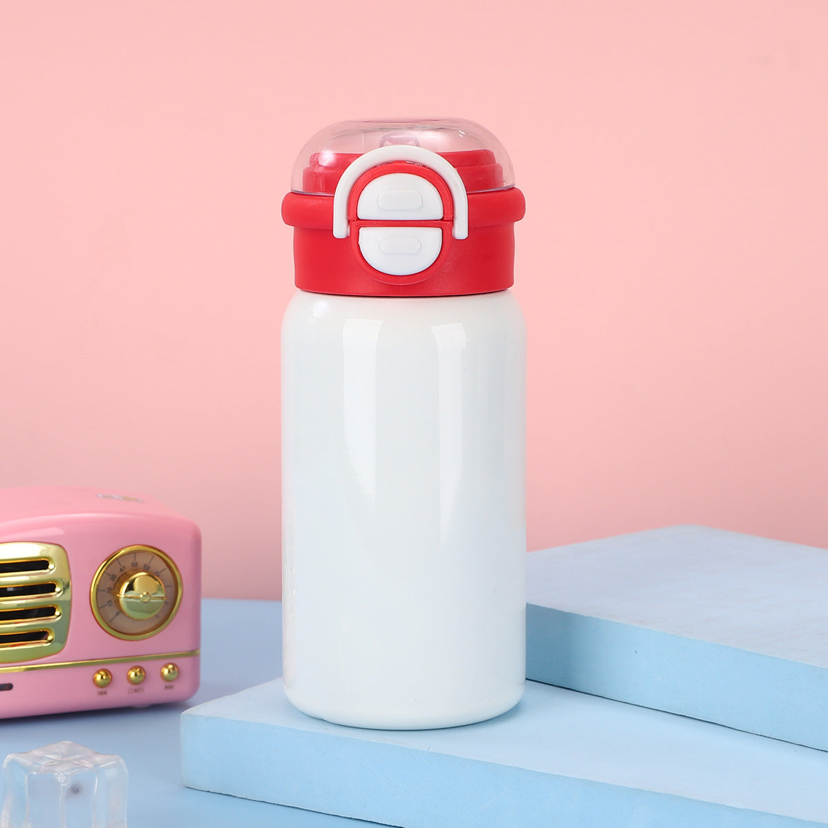 Gourde Inox Enfant 500ml — Couvercle Clapet
