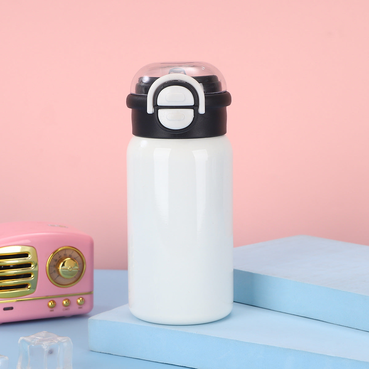 Gourde Inox Enfant 500ml — Couvercle Clapet
