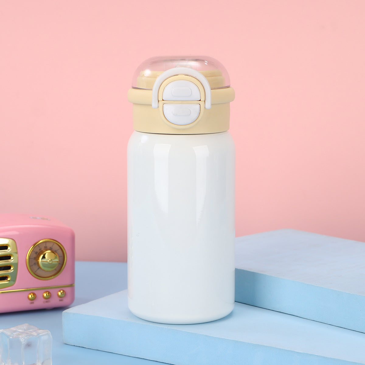 Gourde Inox Enfant 500ml — Couvercle Clapet