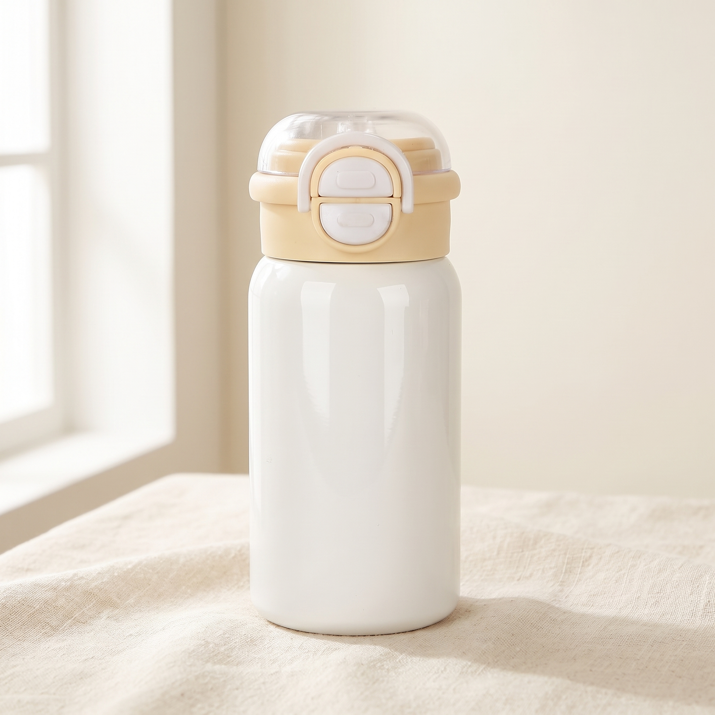 Gourde Inox Enfant 500ml — Couvercle Clapet