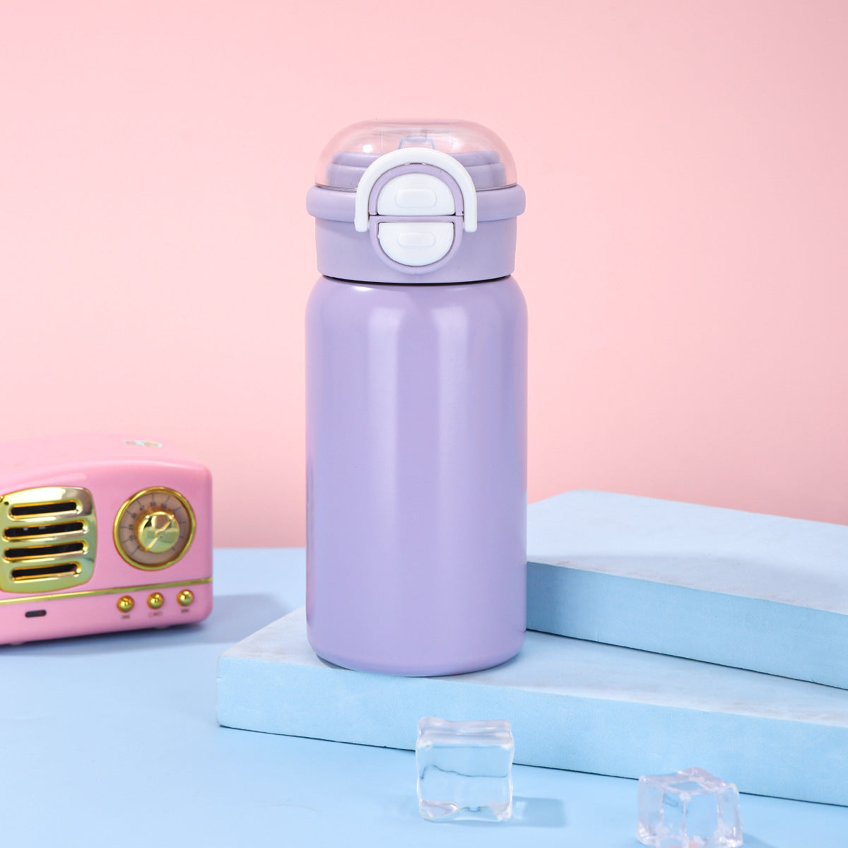 Gourde Inox Enfant 500ml — Couvercle Clapet
