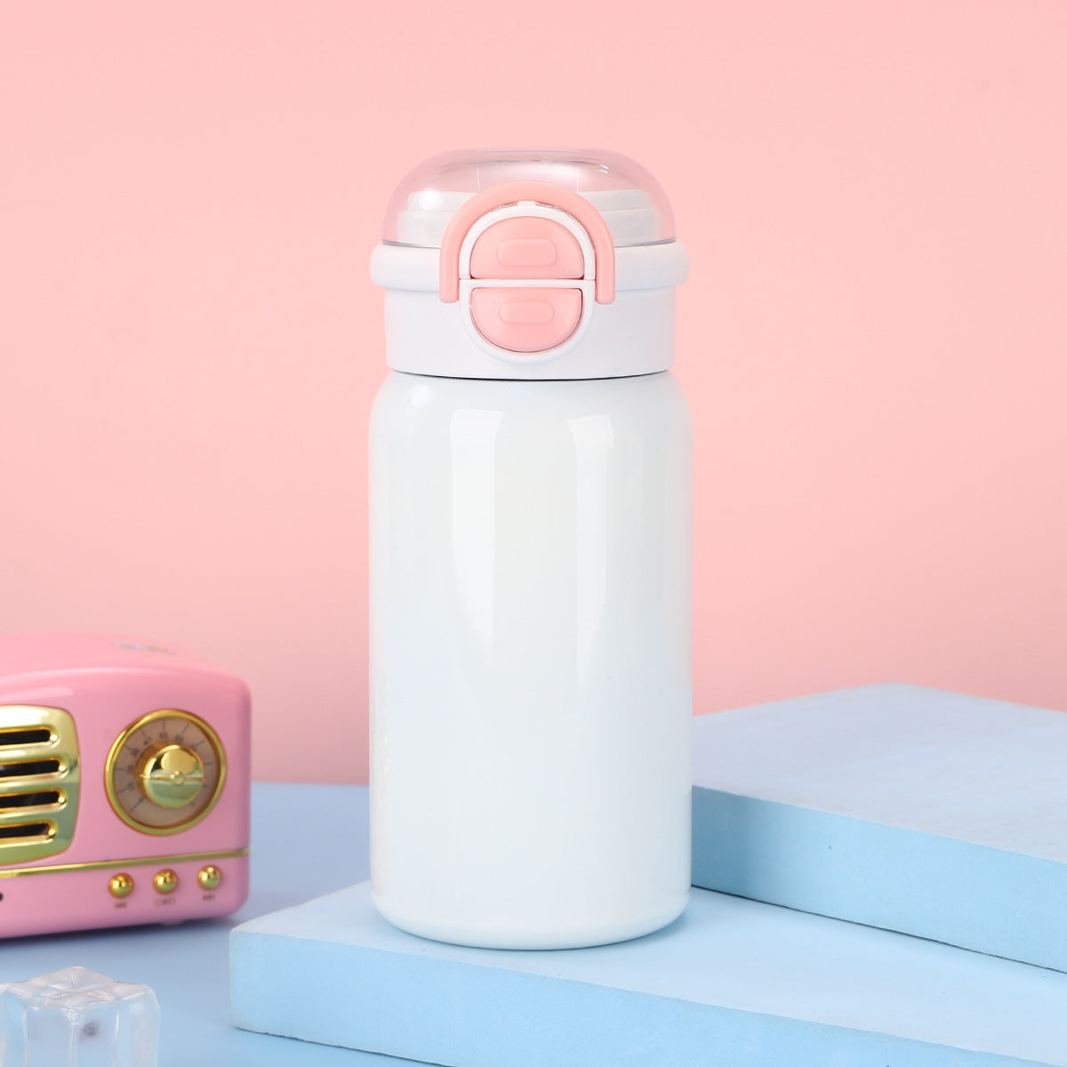 Gourde Inox Enfant 500ml — Couvercle Clapet