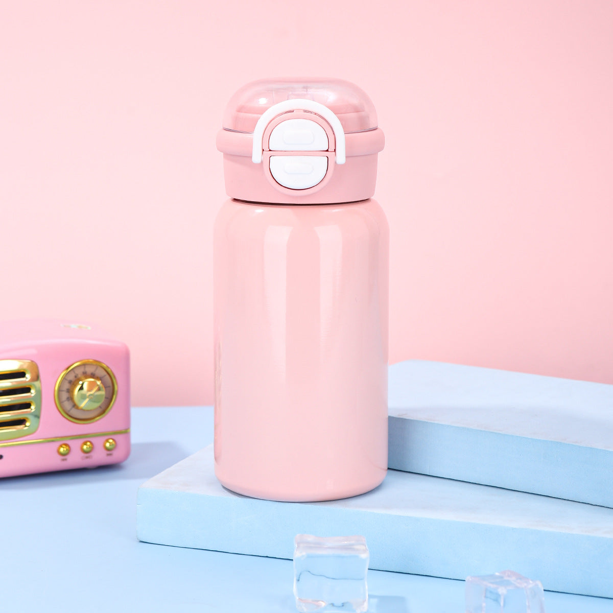 Gourde Inox Enfant 500ml — Couvercle Clapet
