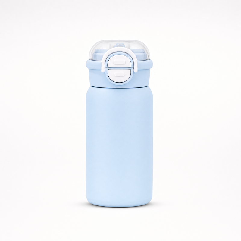 Gourde Inox Enfant 500ml Sans BPA — Couvercle Clapet Isotherme | SunBreeze