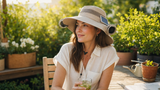 SunBreeze™ Adult — Chapeau Ventilateur Solaire