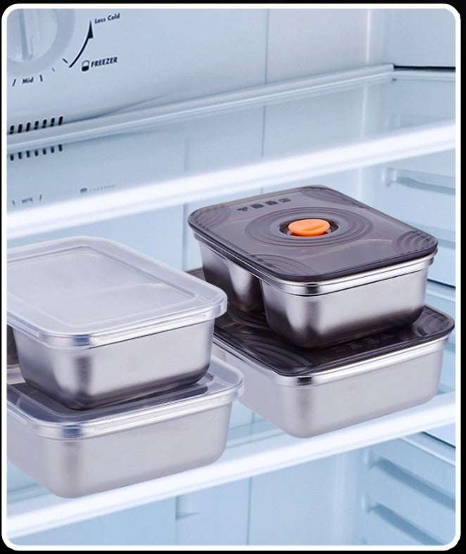 Lunch Box Inox 2 Compartiments — Petite 600ml