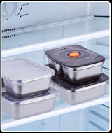 Lunch box petite inox — détail fermeture