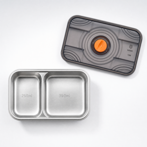 Lunch Box Inox Enfant 3 Compartiments 840ml Sans BPA — Grande Capacité | SunBreeze