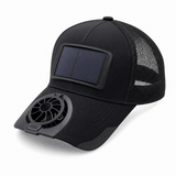SunBreeze™ Cap — Casquette Ventilateur Solaire
