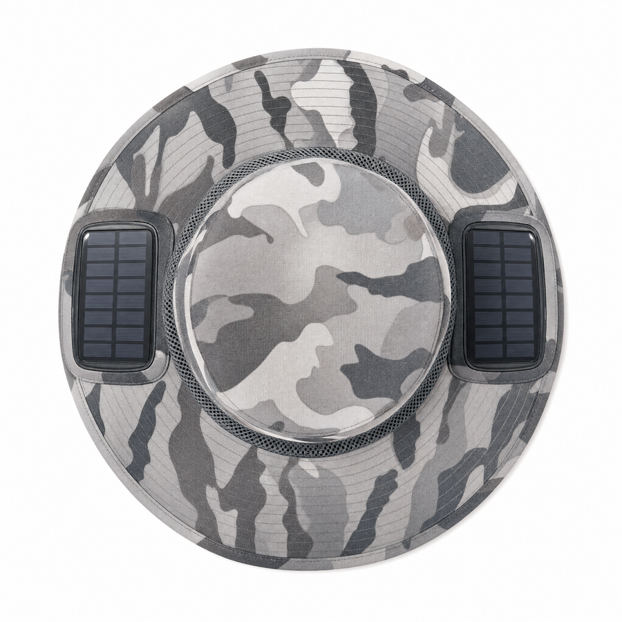 SunBreeze™ Adult — Chapeau Ventilateur Solaire